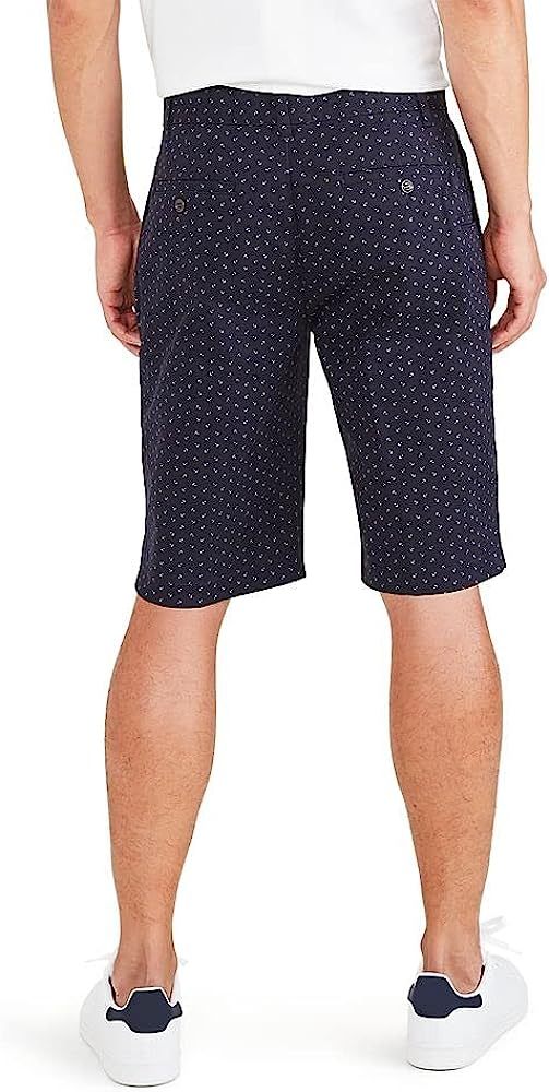 Classic Fit Shorts With Zip Fly And Welt Pockets-Waves And Trunks