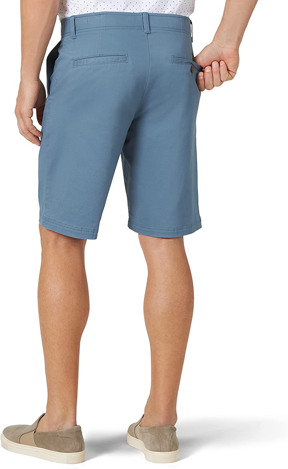 Versatile Comfort Flat Front Shorts-Waves And Trunks