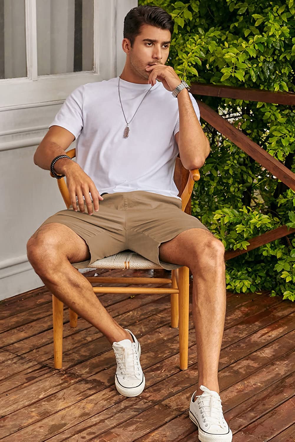 Breathable Comfort Drawstring Summer Shorts-Waves And Trunks