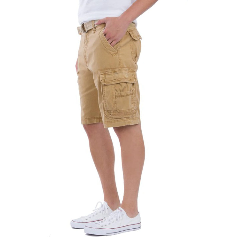 Belted Fit Cargo Short-Waves And Trunks