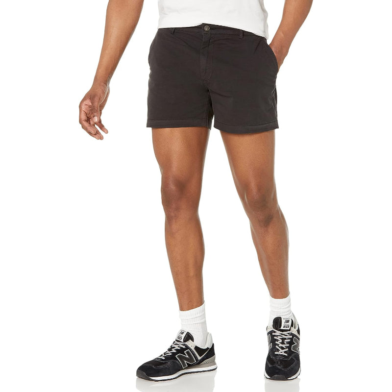 Slim Fit Flat Stretch Chino Short-Waves And Trunks