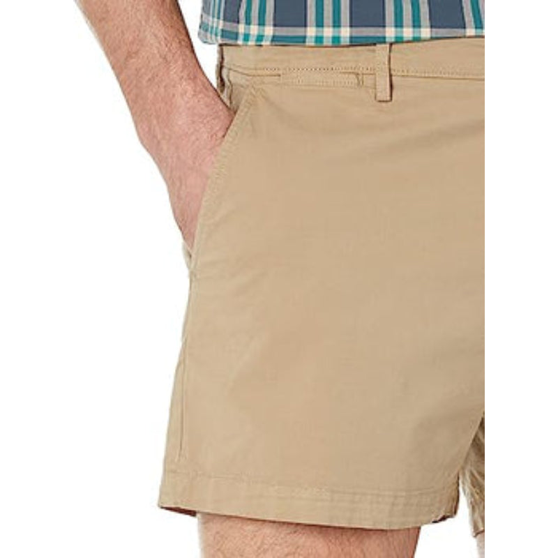 Slim Fit Flat Chino Short-Waves And Trunks