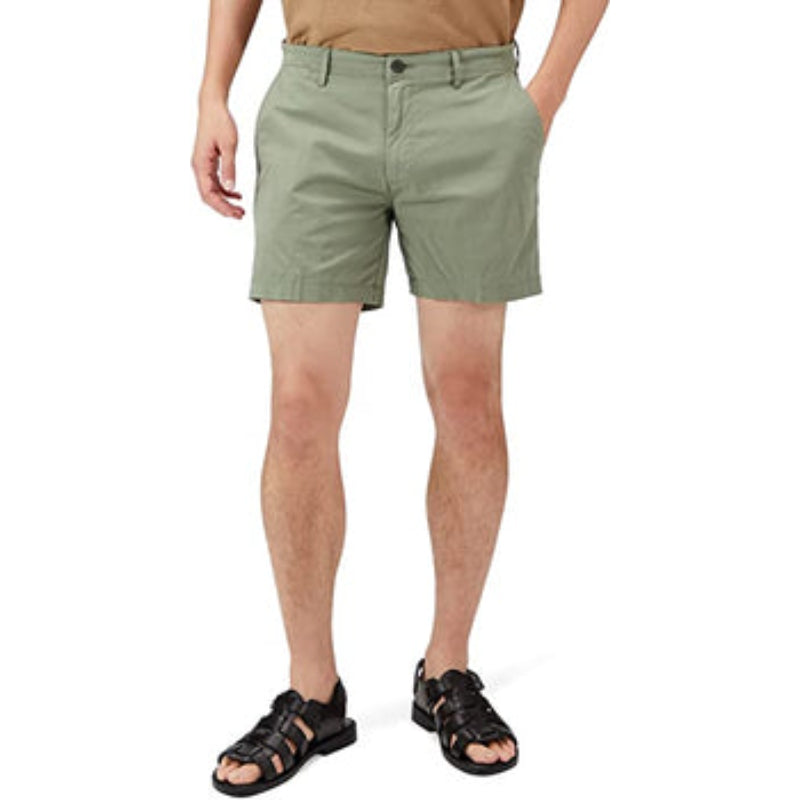 Slim Fit Flat Chino Short-Waves And Trunks