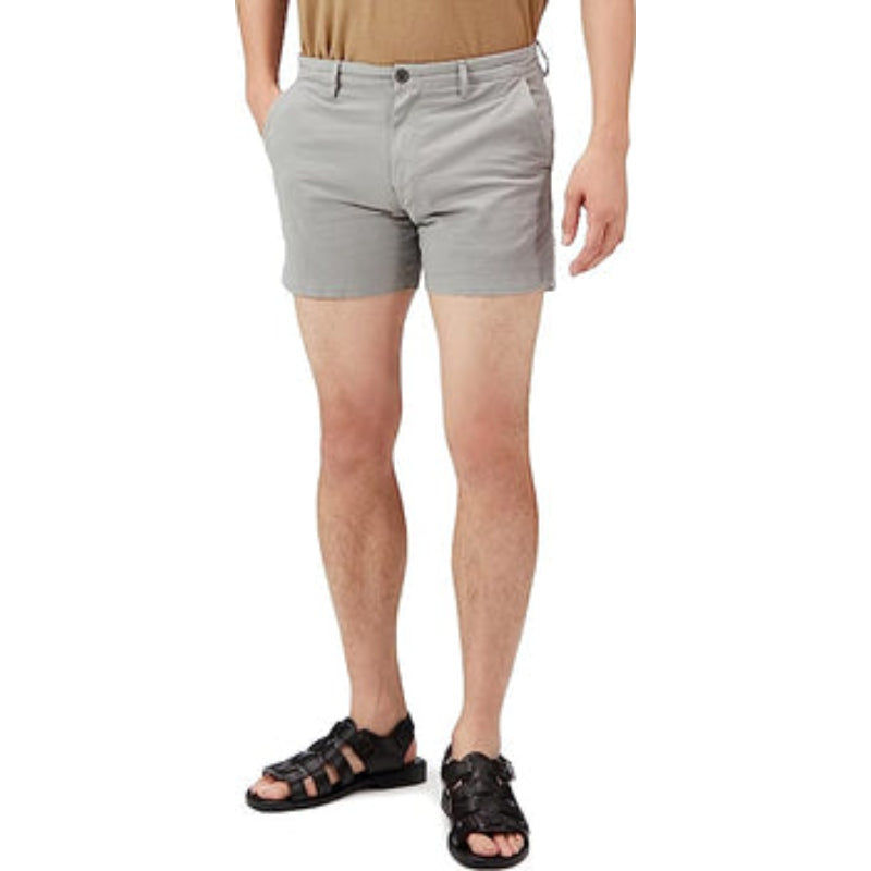 Slim Fit Flat Chino Short-Waves And Trunks