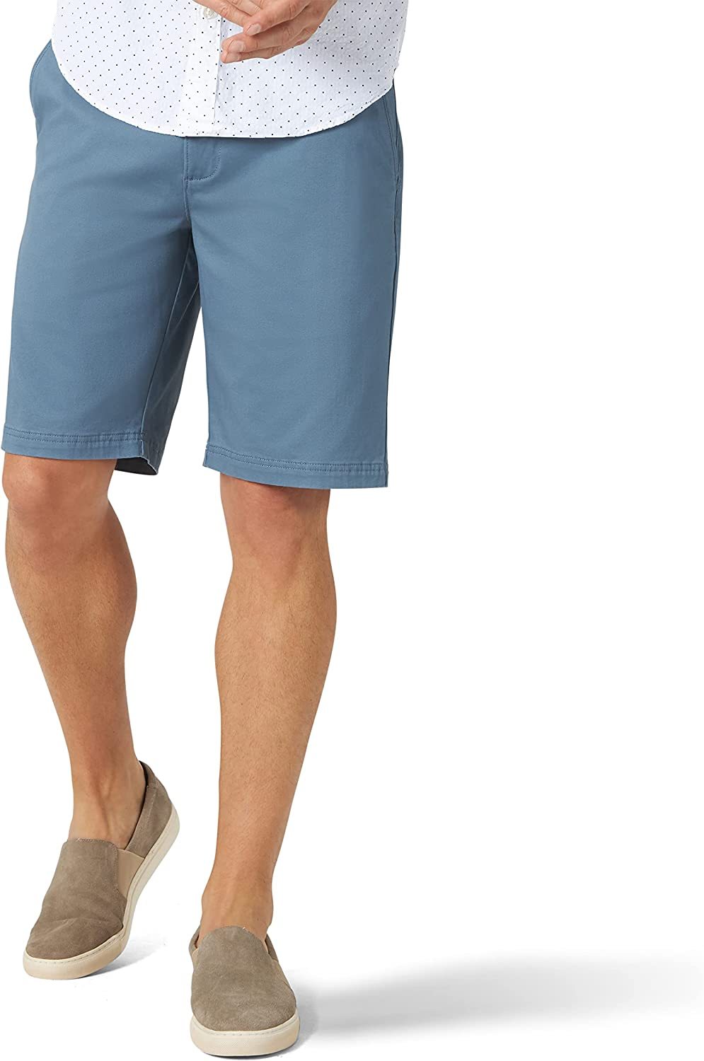 Versatile Comfort Flat Front Shorts-Waves And Trunks