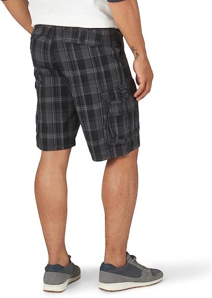 Loose Fit With Belt Utility Cargo Shorts-Waves And Trunks