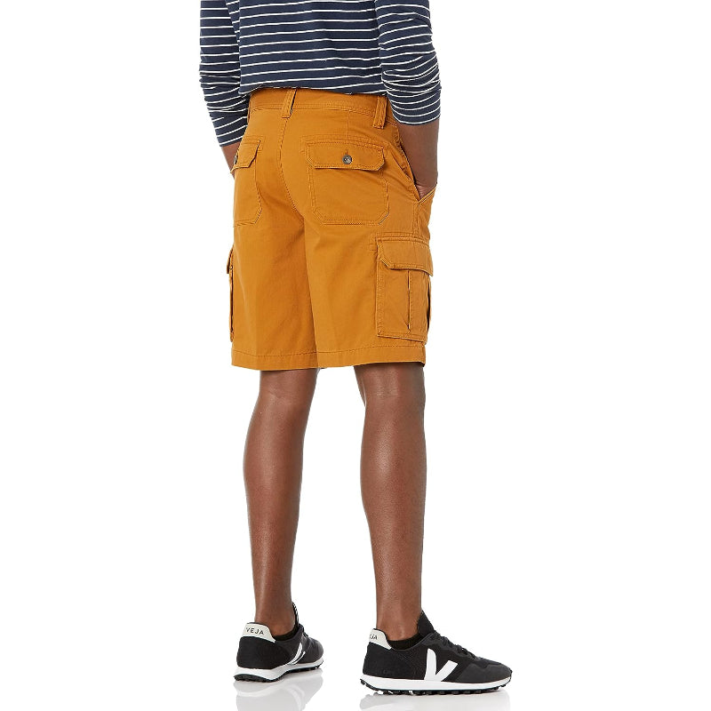 Classic Fit Button Closure Cargo Short-Waves And Trunks
