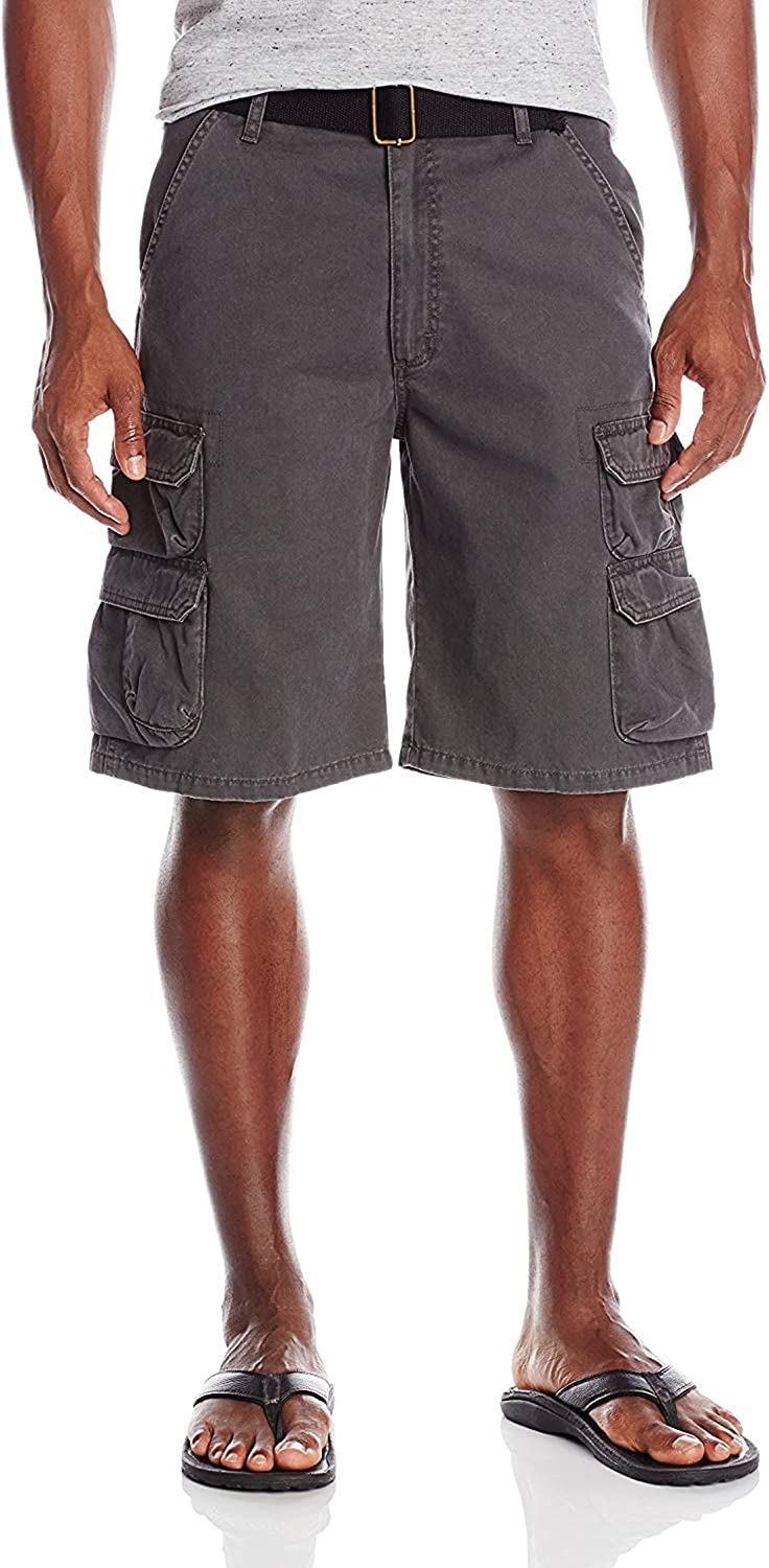 Comfortable And Durable Twill Cargo Shorts-Waves And Trunks