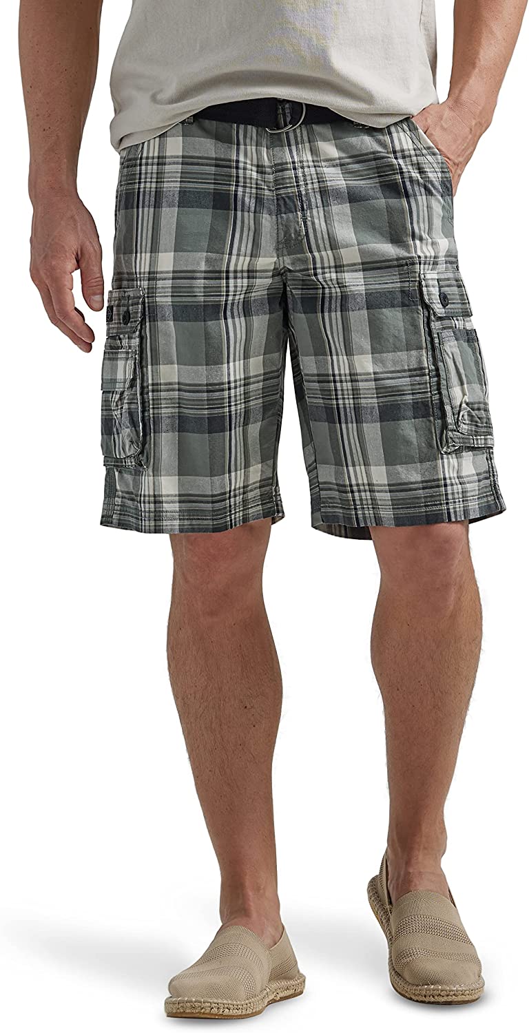 Belted Cargo Shorts-Waves And Trunks