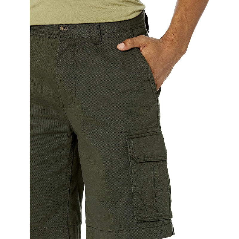 Button Closure Classic Fit Cargo Short-Waves And Trunks