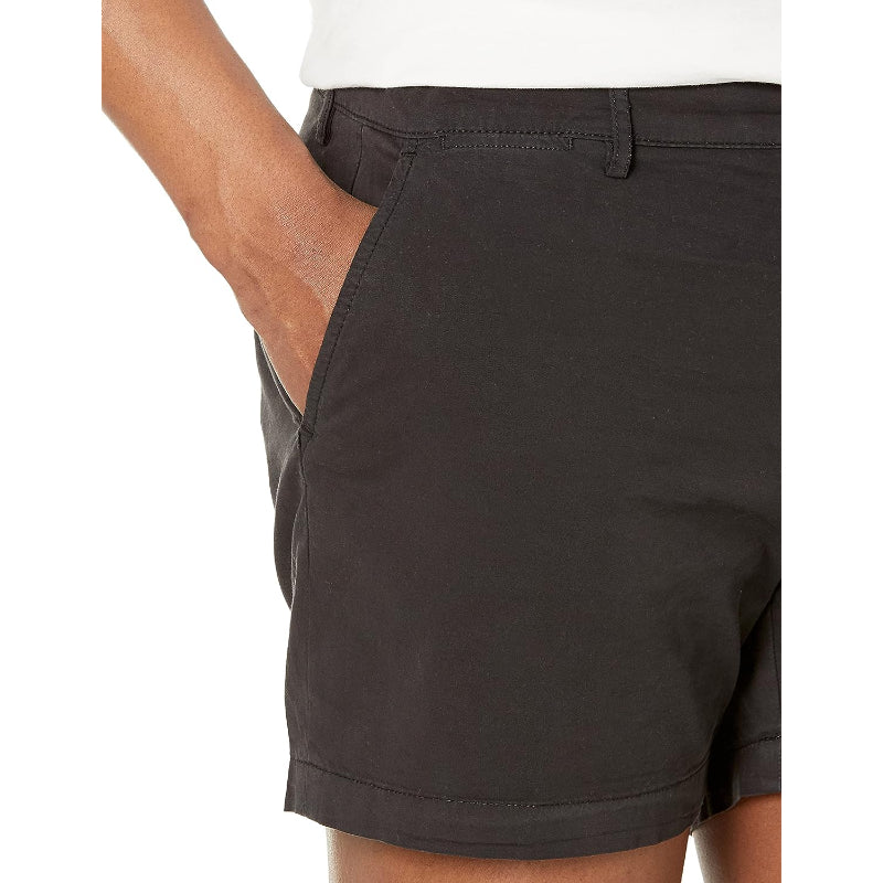 Slim Fit Flat Stretch Chino Short-Waves And Trunks