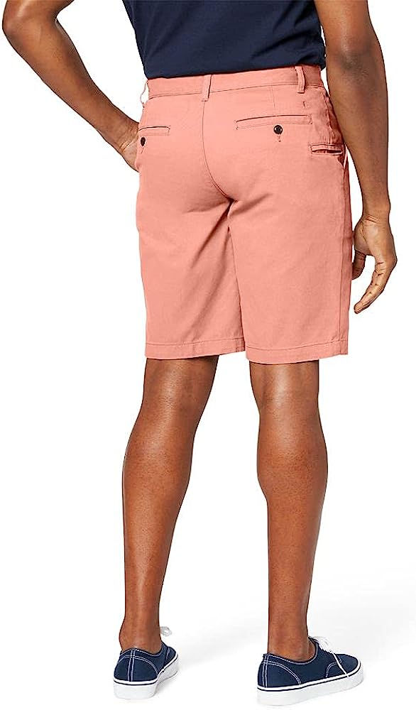 Shorts With Zip Fly And Welt Pockets-Waves And Trunks