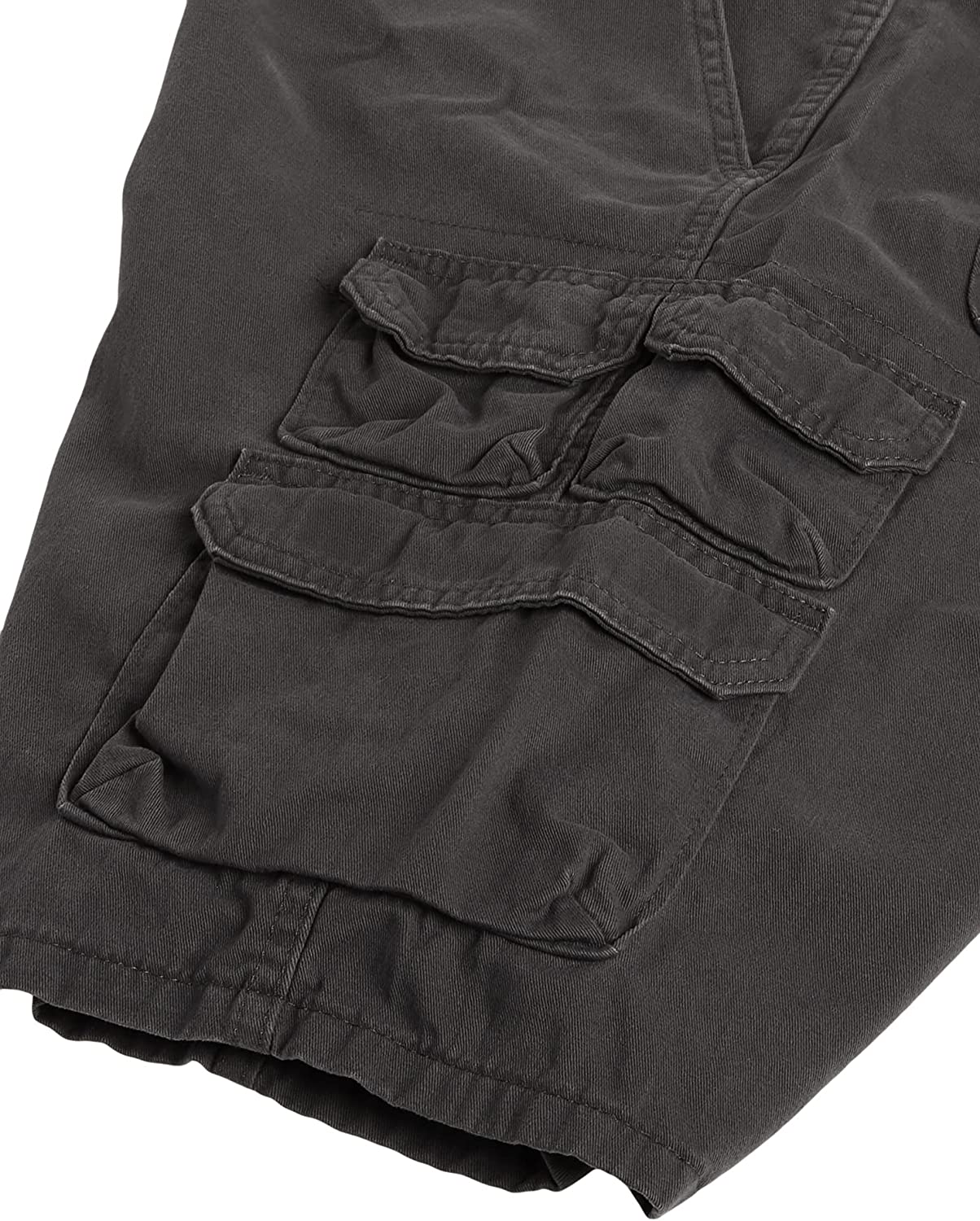 Comfortable And Durable Twill Cargo Shorts-Waves And Trunks