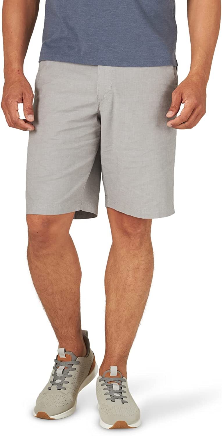 Versatile Comfort Flat Front Shorts-Waves And Trunks