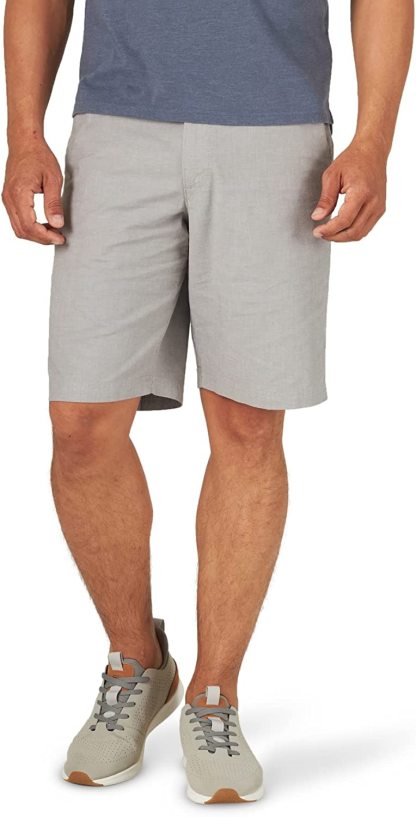Versatile Comfort Flat Front Shorts-Waves And Trunks
