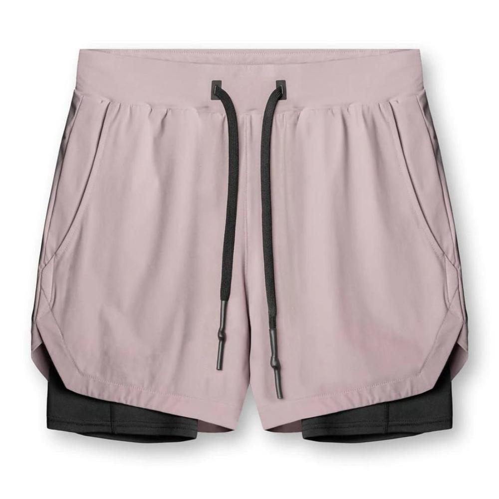 Quick Dry Sports Shorts With Secure Pockets-Waves And Trunks