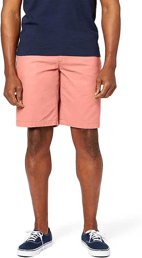 Shorts With Zip Fly And Welt Pockets-Waves And Trunks