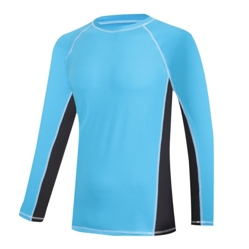 Quick Dry Long Sleeve Surfing Top-Waves And Trunks