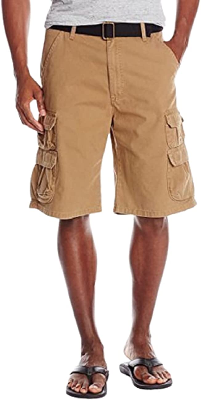 Comfortable And Durable Twill Cargo Shorts-Waves And Trunks