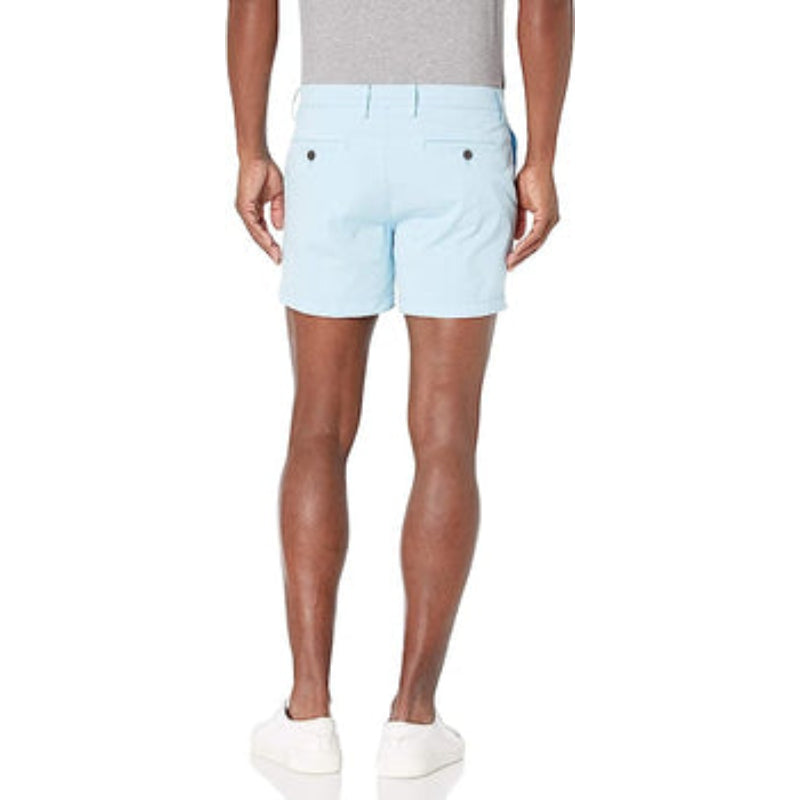 Slim Fit Flat Chino Short-Waves And Trunks