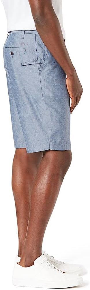 Shorts With Zip Fly And Welt Pockets-Waves And Trunks