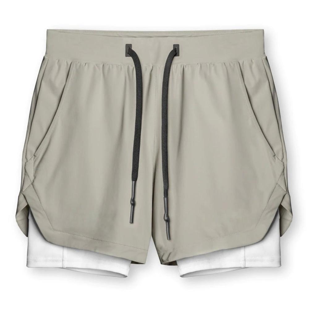 Quick Dry Sports Shorts With Secure Pockets-Waves And Trunks