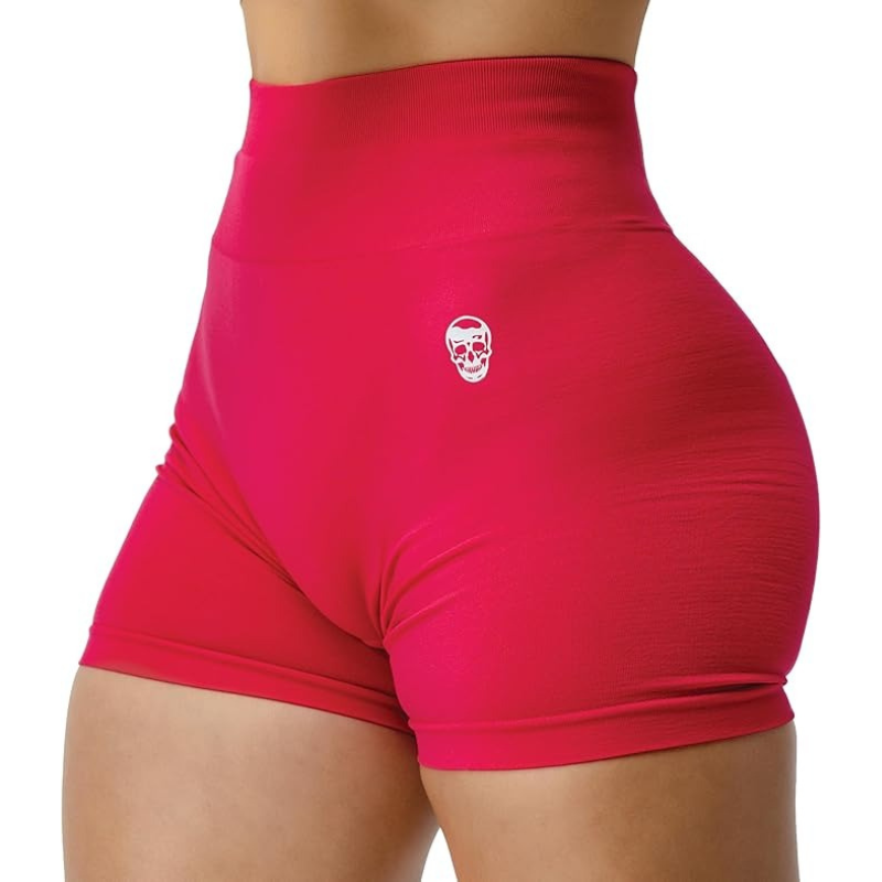 The Seamless Workout Shorts – High-Waisted Compression Activewear-Waves And Trunks