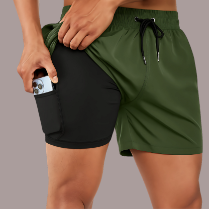 Mens Swim Trunks Swim Shorts for Men Quick Dry 5 inch Inseam