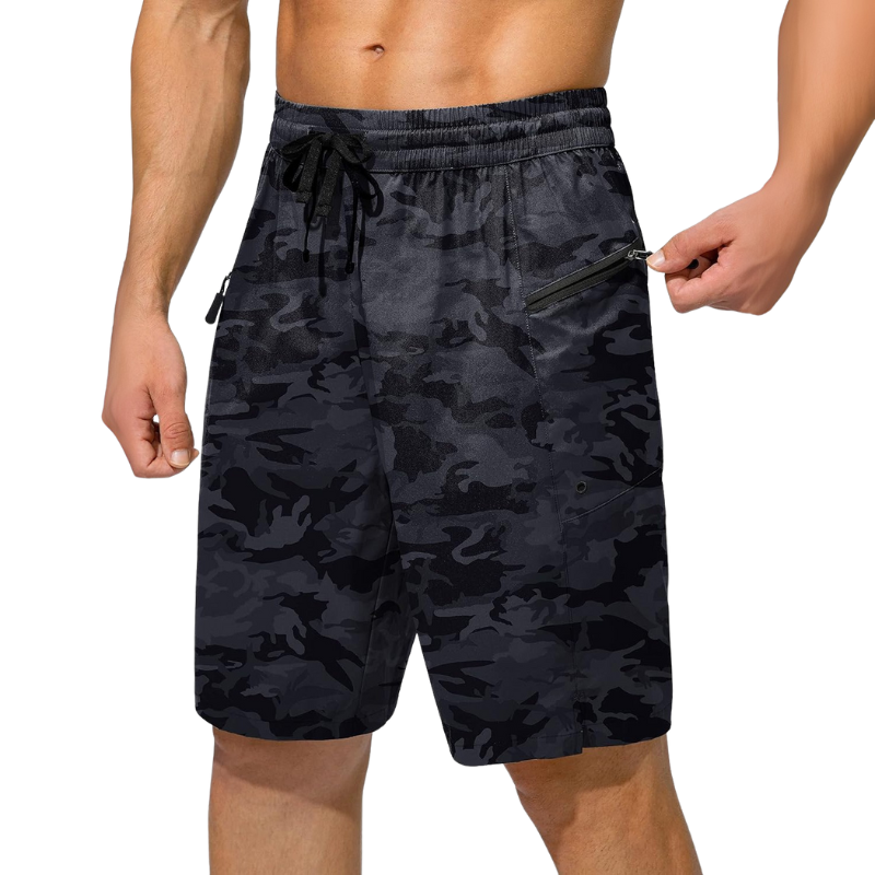 Outdoor Shorts Zippered Storage – Quick-Drying and Versatile-Waves And Trunks