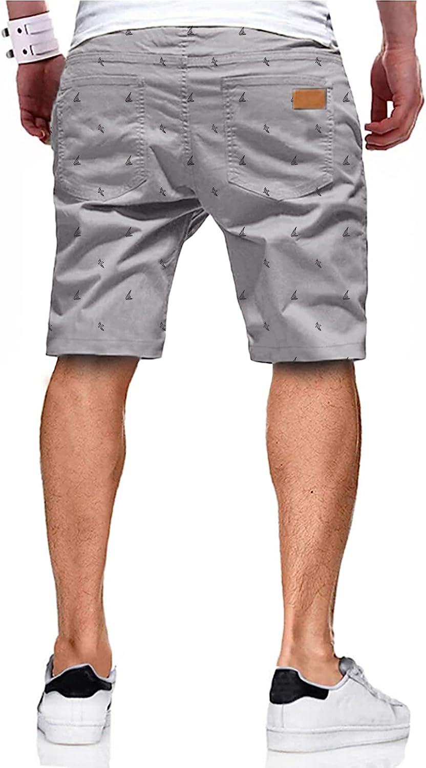 Breathable Comfort Drawstring Summer Shorts-Waves And Trunks