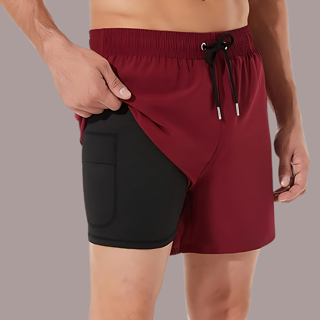 Mens Swim Trunks Swim Shorts for Men Quick Dry 5 inch Inseam