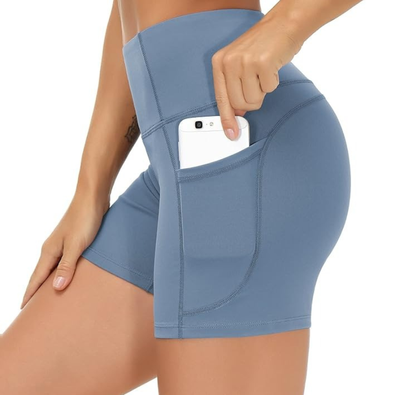 Pilates Workout Shorts – Deep Pocket for Comfort and Flexibility-Waves And Trunks