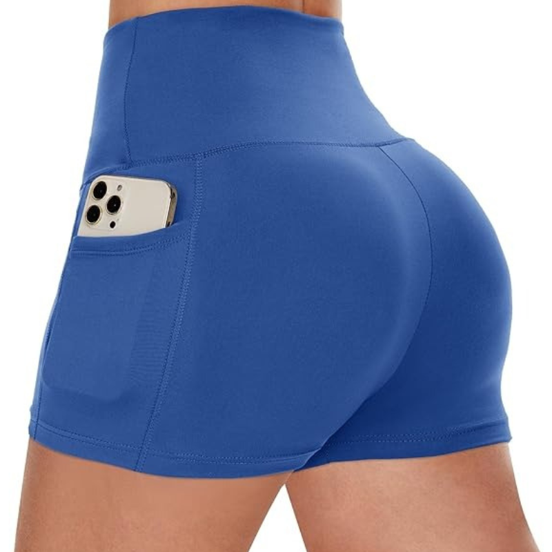 Seamless Compression Pocket Shorts – Flexible and Functional Fit-Waves And Trunks