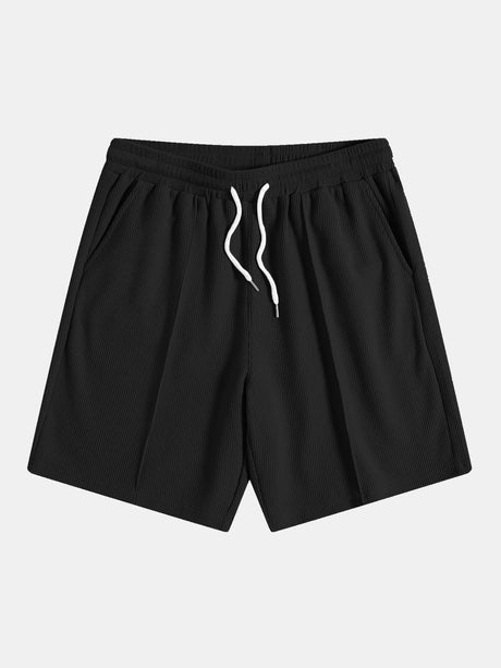 Patterned Casual Beach Shorts-Waves And Trunks