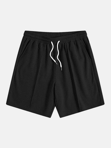 Patterned Casual Beach Shorts-Waves And Trunks