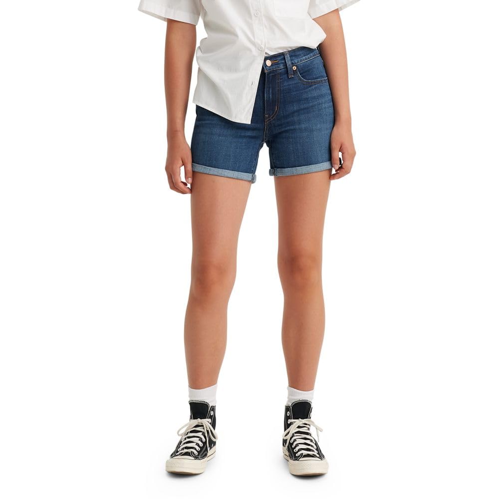 Slim Fit Denim Shorts For Women