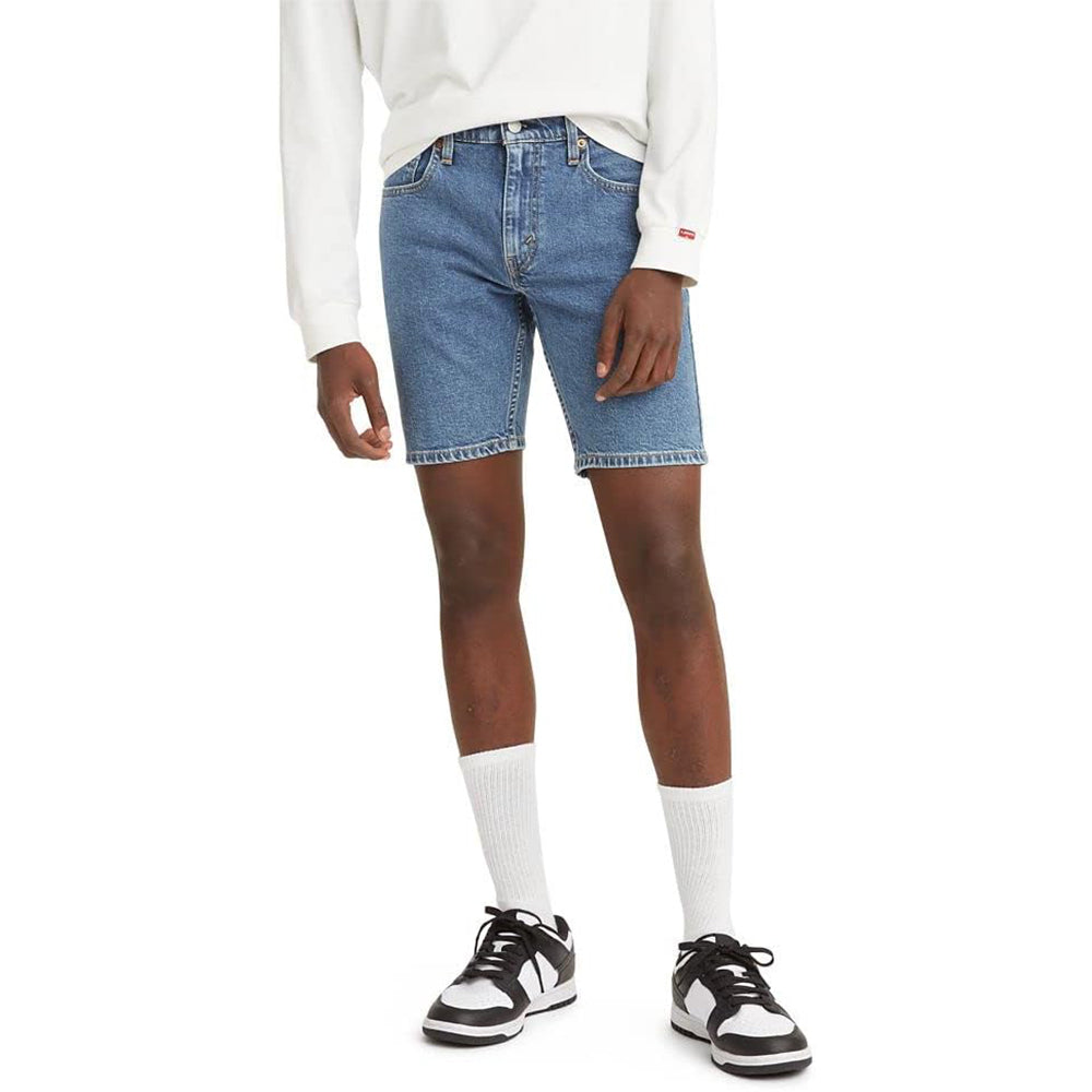 Zipper Closure Cut Off Shorts-Waves And Trunks