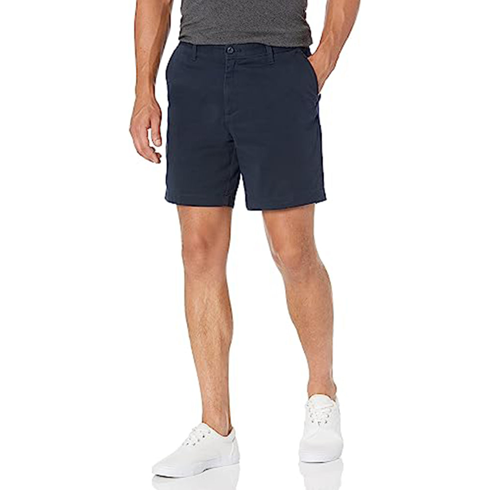 Zipper Closure Classic Fit Shorts-Waves And Trunks