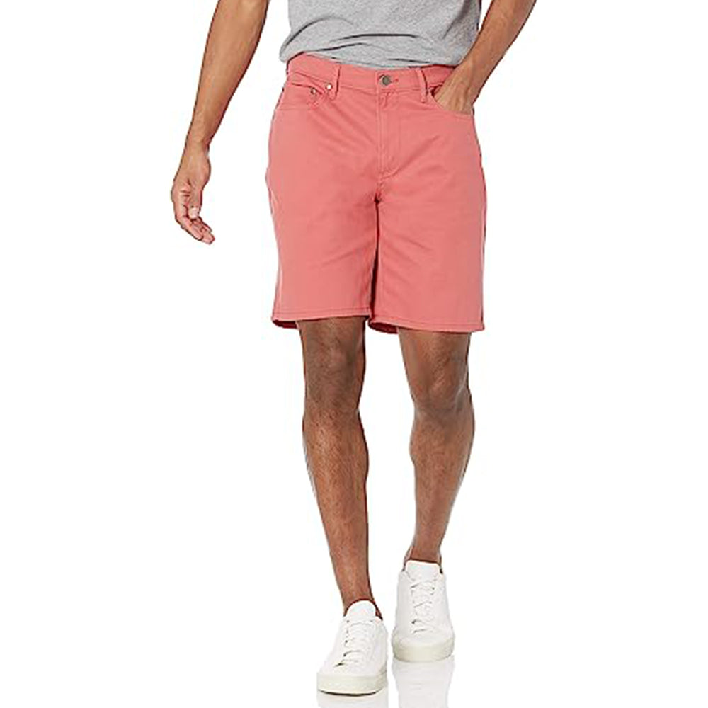Zipper Closure Straight Fit Pocket Short-Waves And Trunks