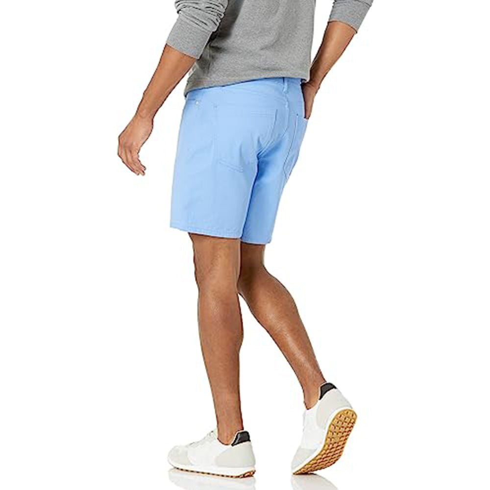 5 Pocket Straight Fit Shorts-Waves And Trunks