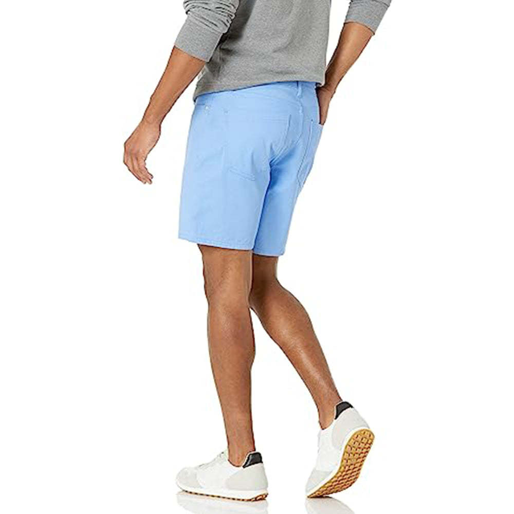 5 Pocket Straight Fit Shorts-Waves And Trunks
