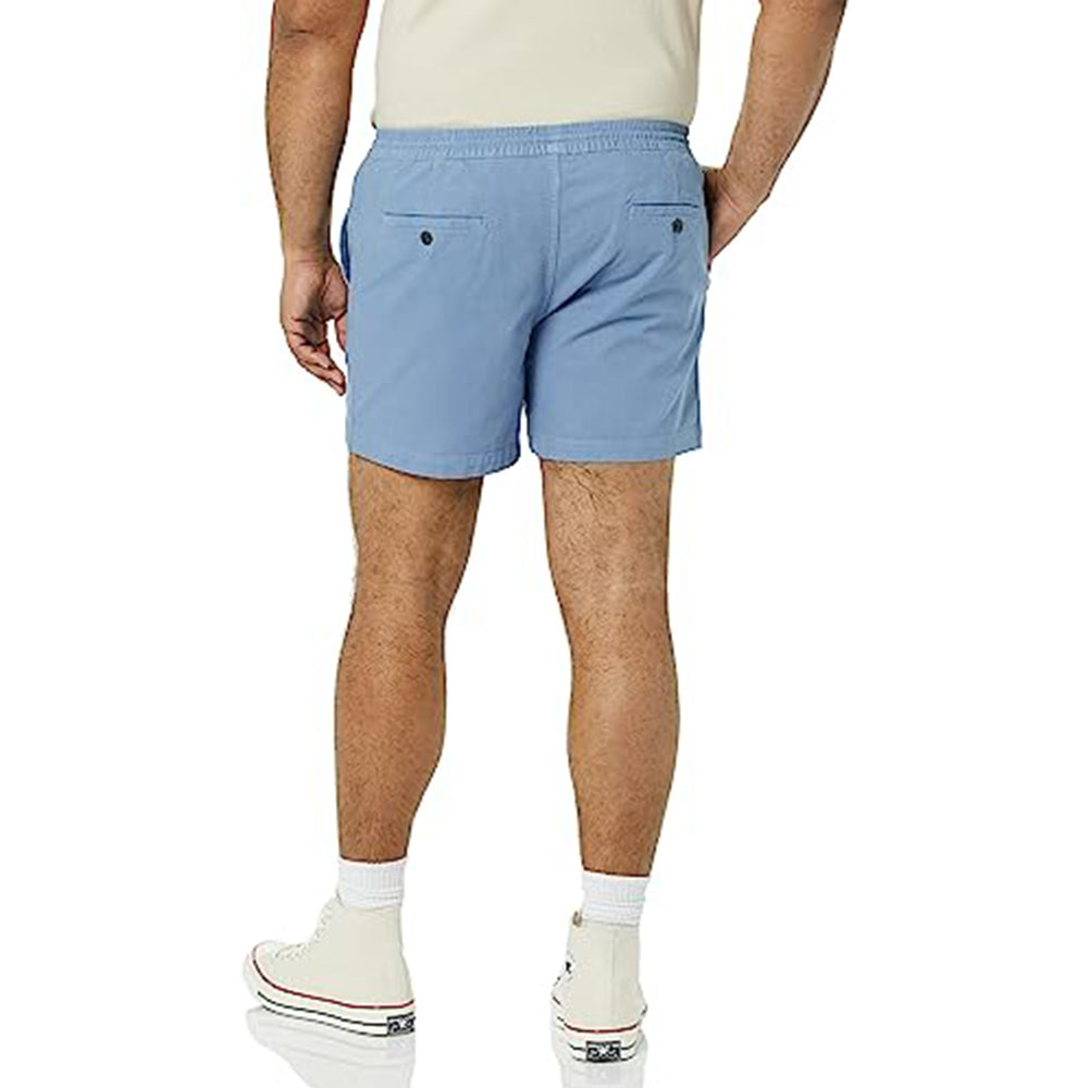 Slim Fit Canvas Short-Waves And Trunks