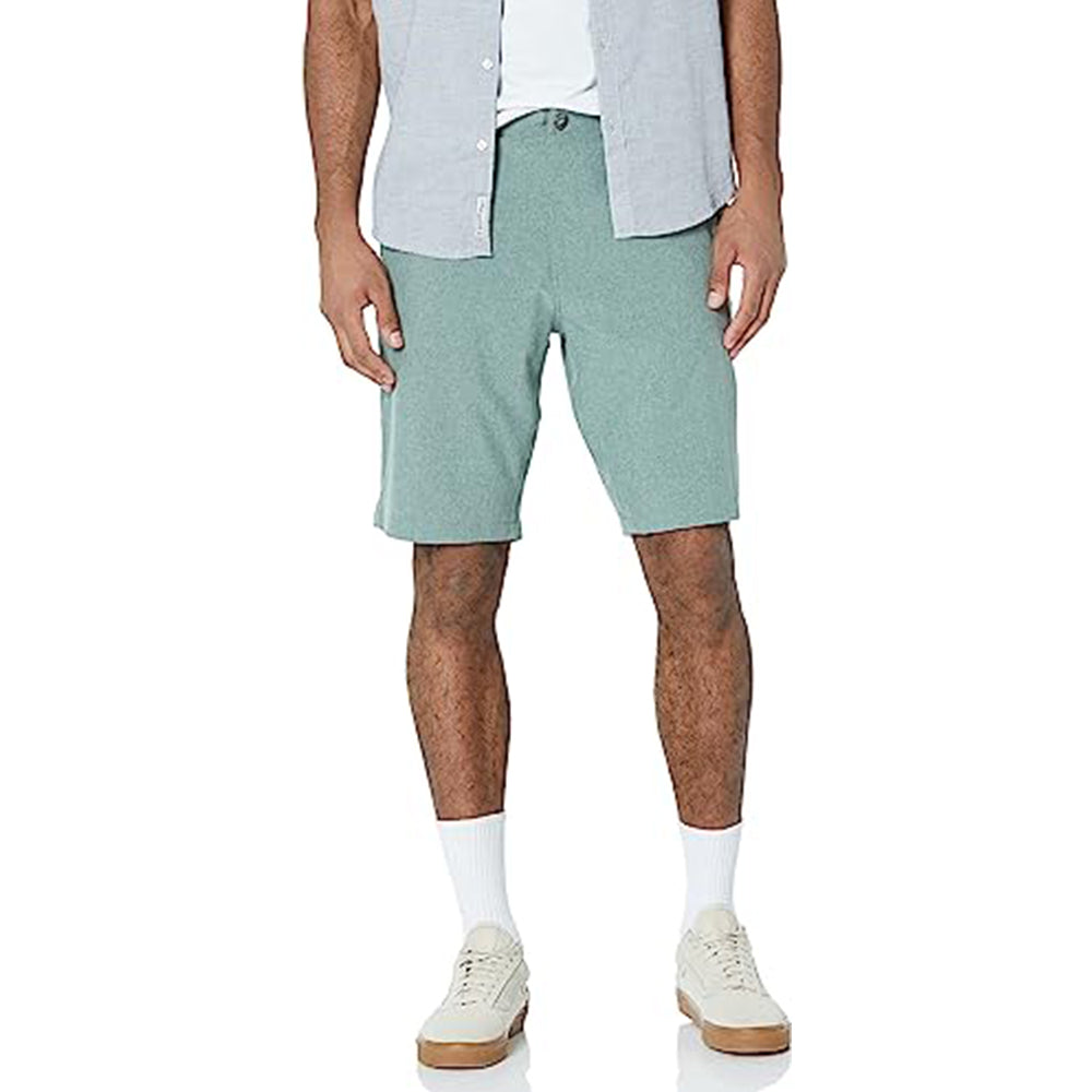 Button Closure Shorts-Waves And Trunks