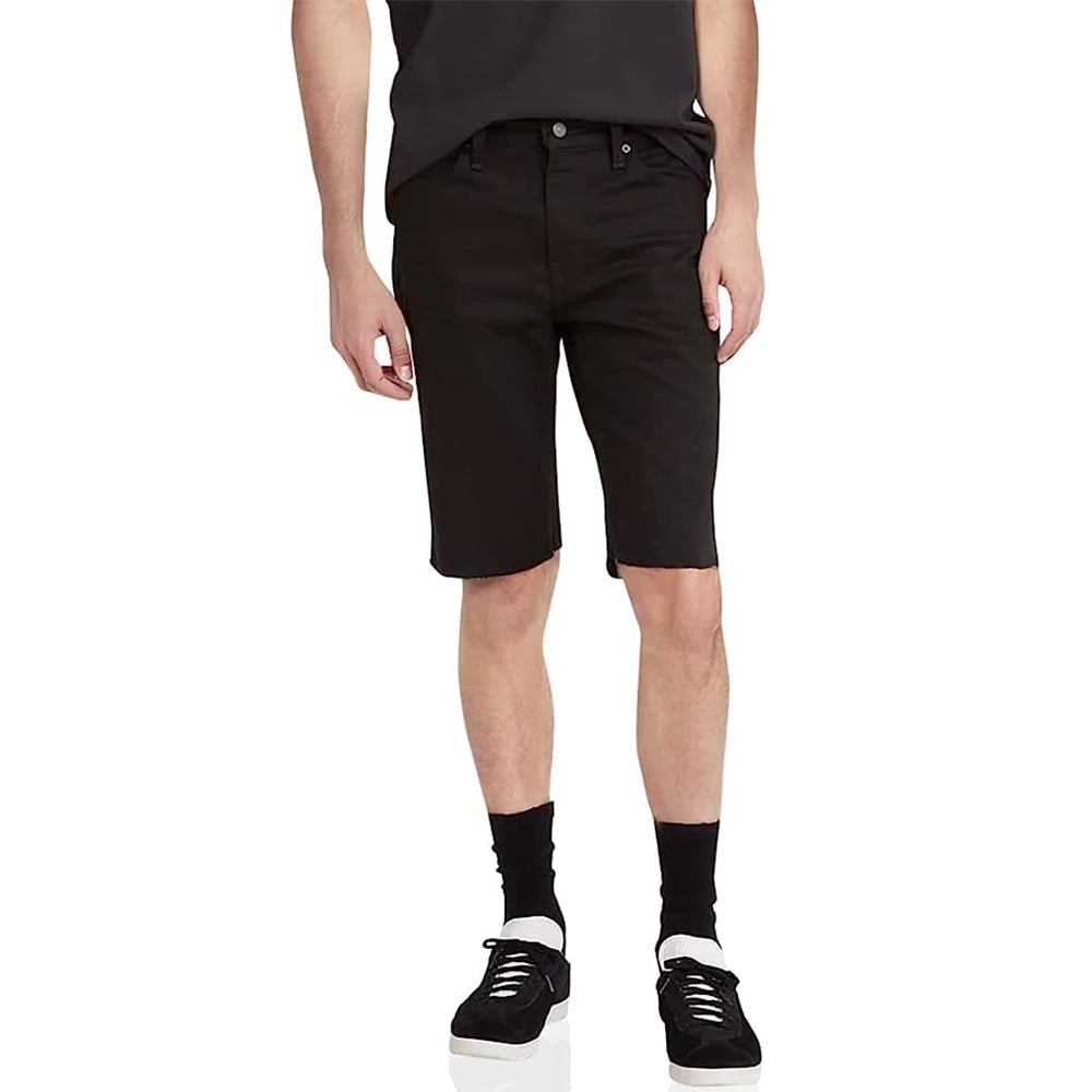 Zipper Closure Cut Off Shorts-Waves And Trunks