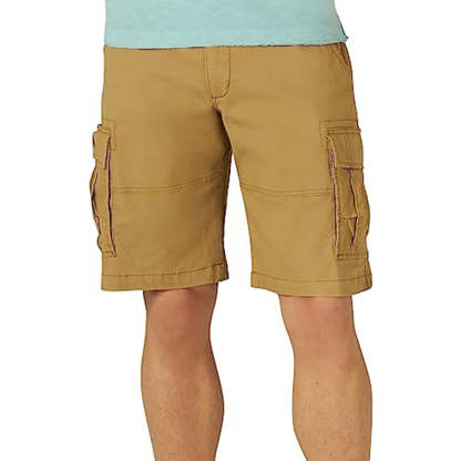 Zipper Closure Casual Shorts-Waves And Trunks