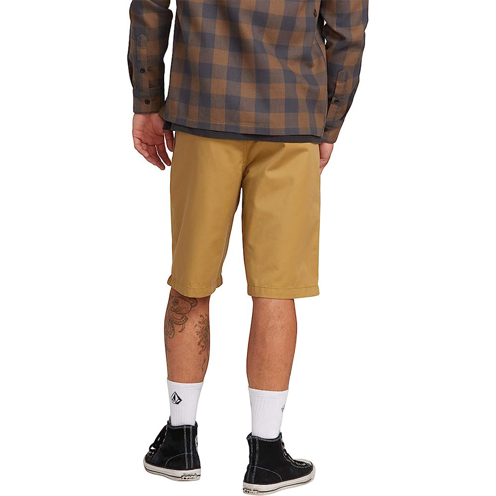 Casual Zipper Closure Chino Short-Waves And Trunks