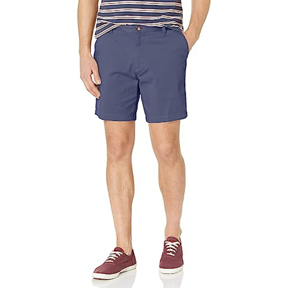 Zipper Closure Classic Fit Shorts-Waves And Trunks