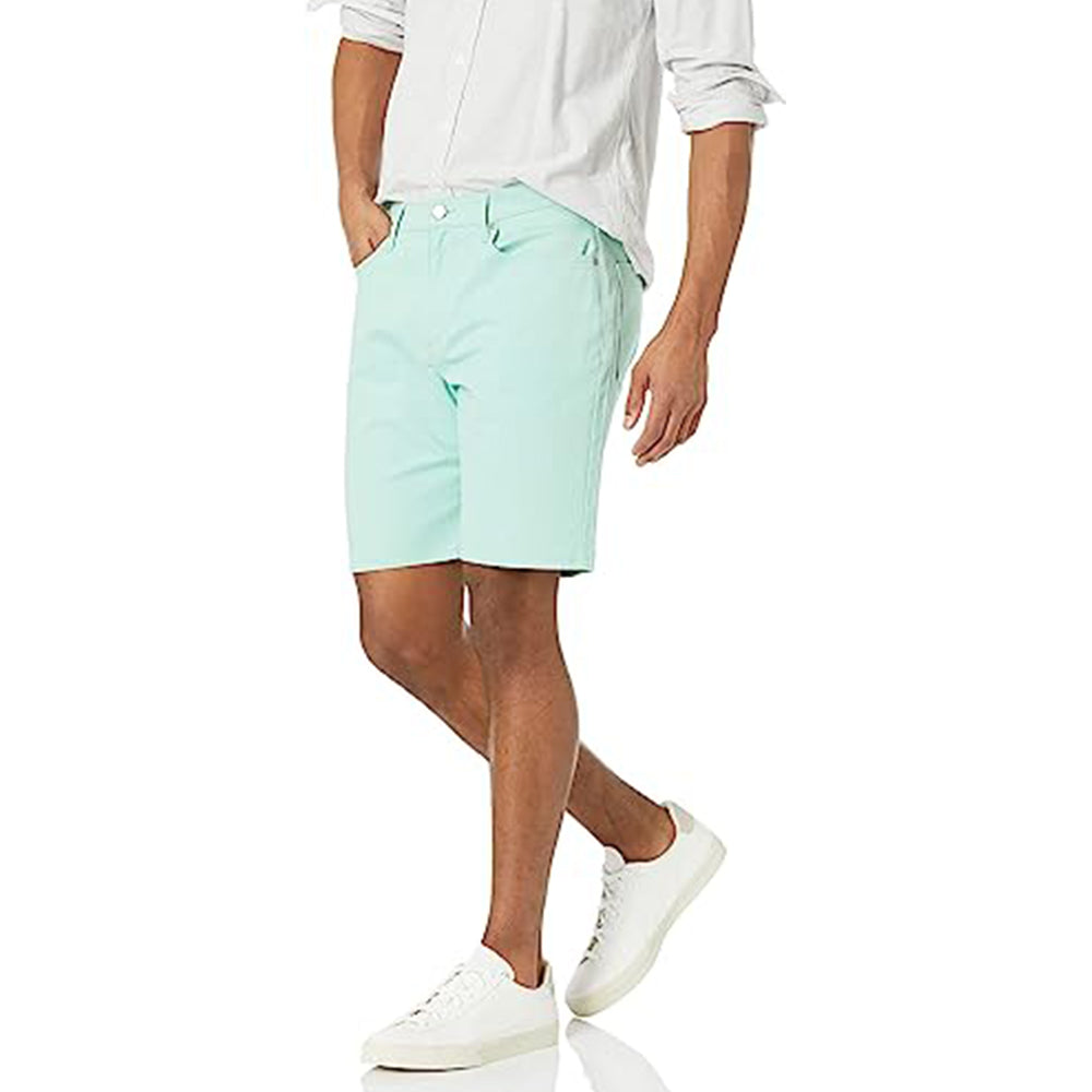 Zipper Closure Straight Fit Pocket Short-Waves And Trunks