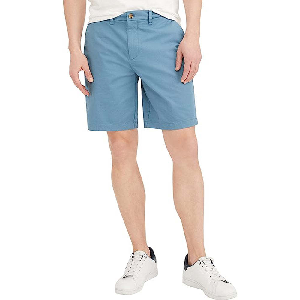 Casual Button Closure Shorts-Waves And Trunks