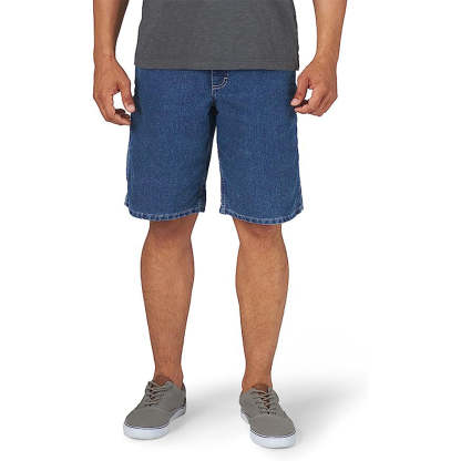 Zipper Closure Jeans Shorts-Waves And Trunks